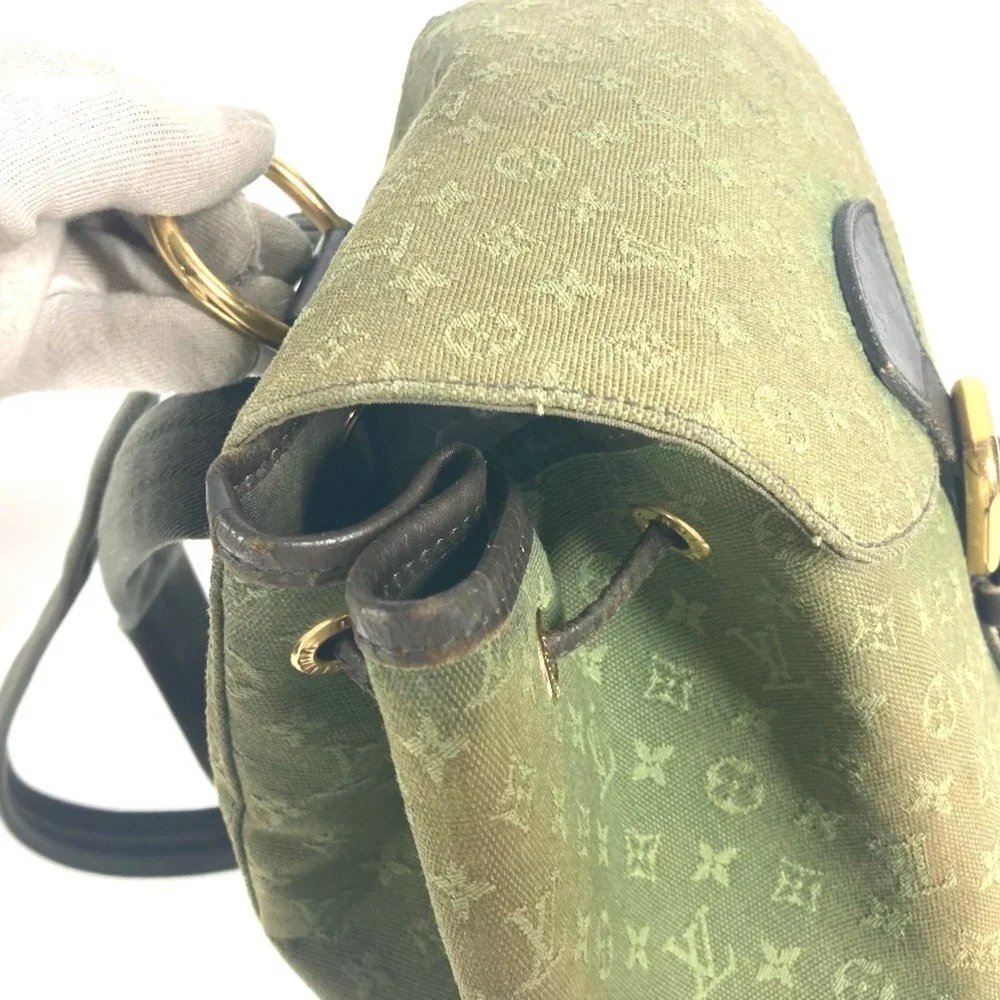 LOUIS VUITTON Authentic Brown Monogram Canvas Backpack